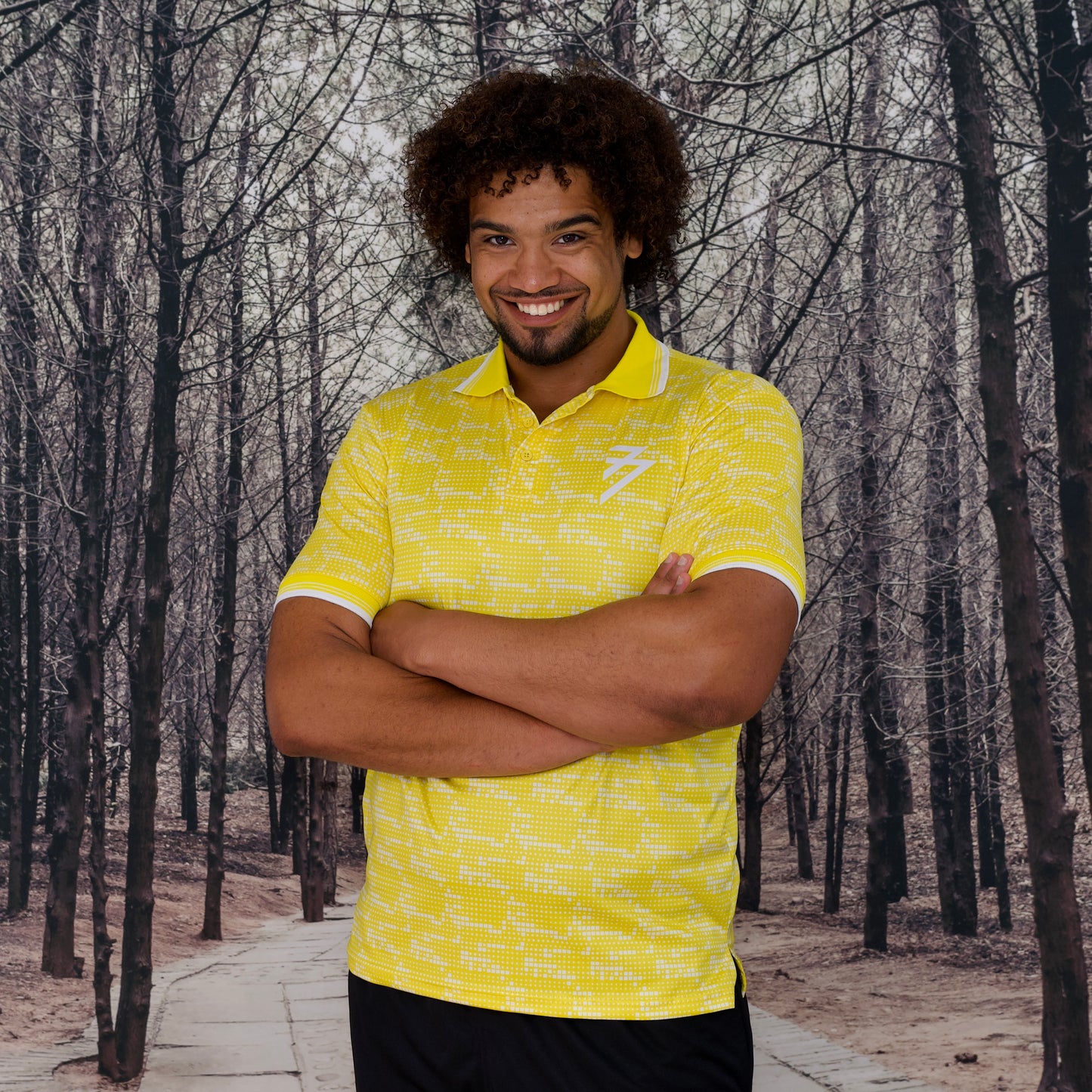 Performance Golf Polo Yellow
