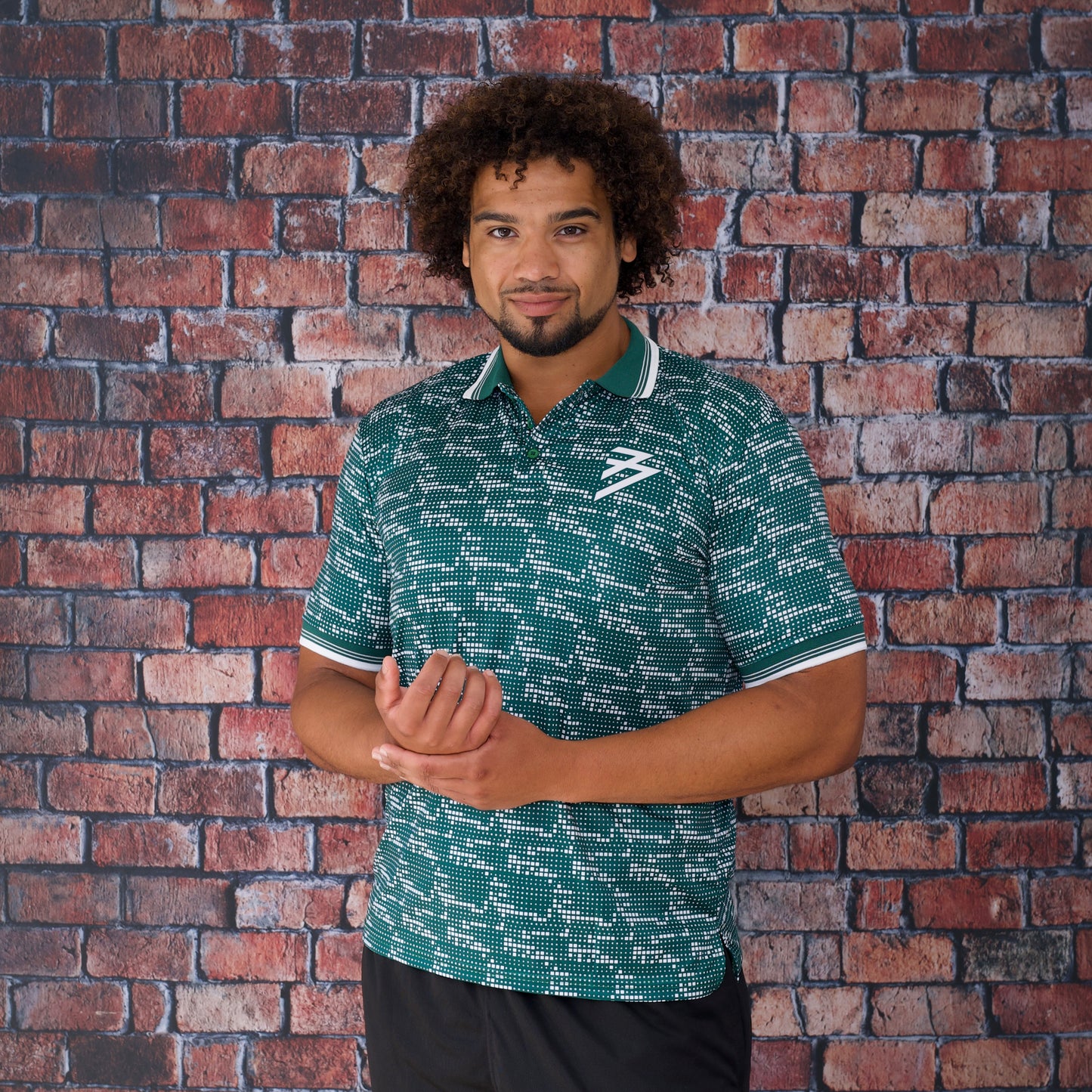 Performance Golf Polo Bottle Green