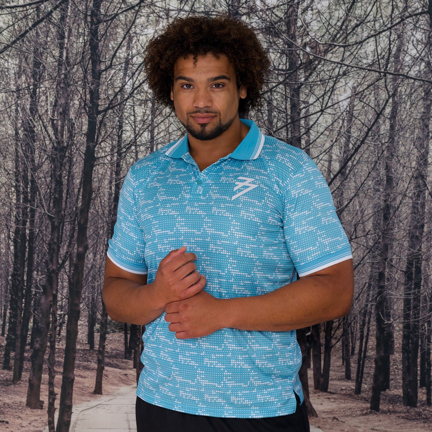 Performance Golf Polo Blue